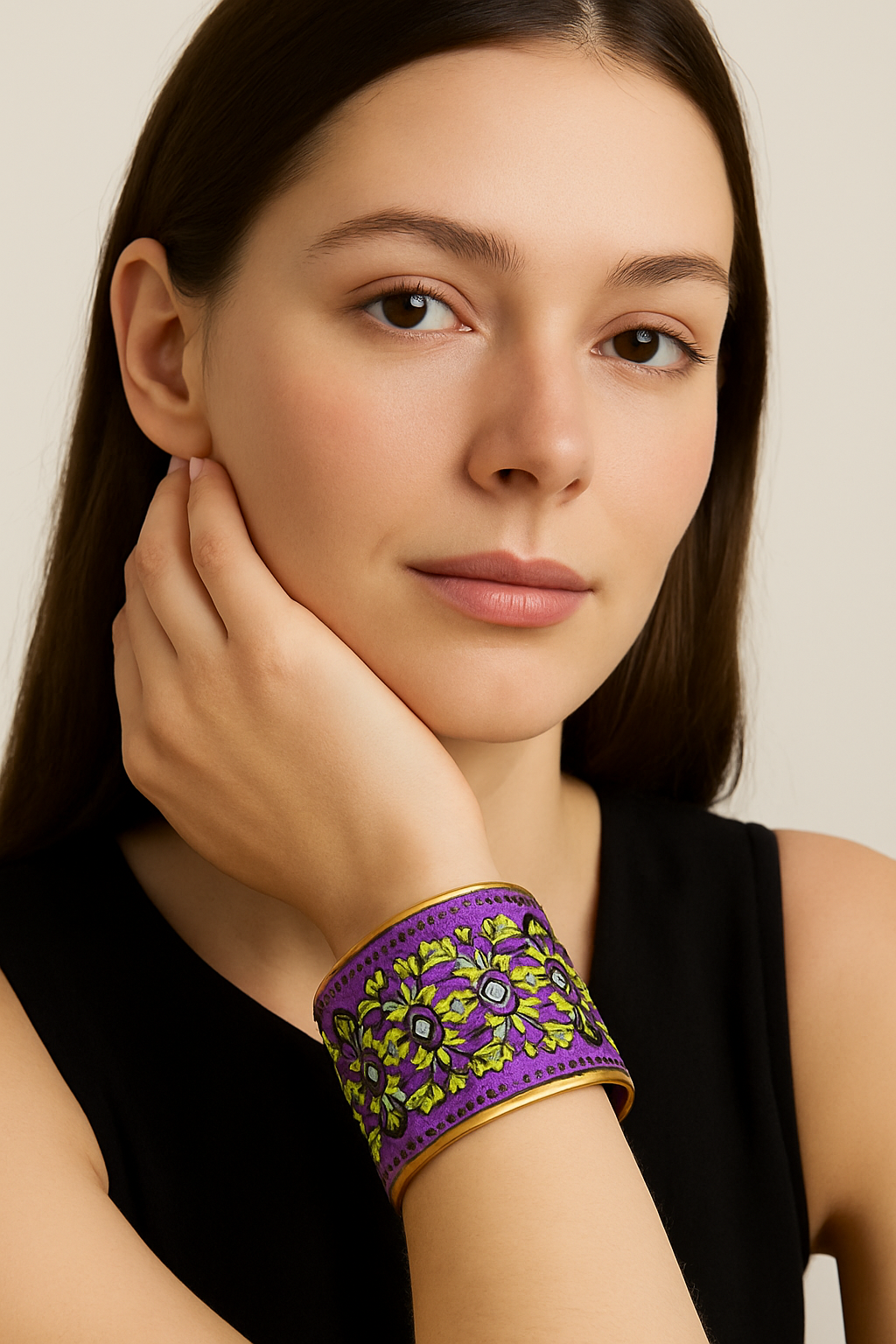 Echo - Custom Stamped Cuff Bracelet