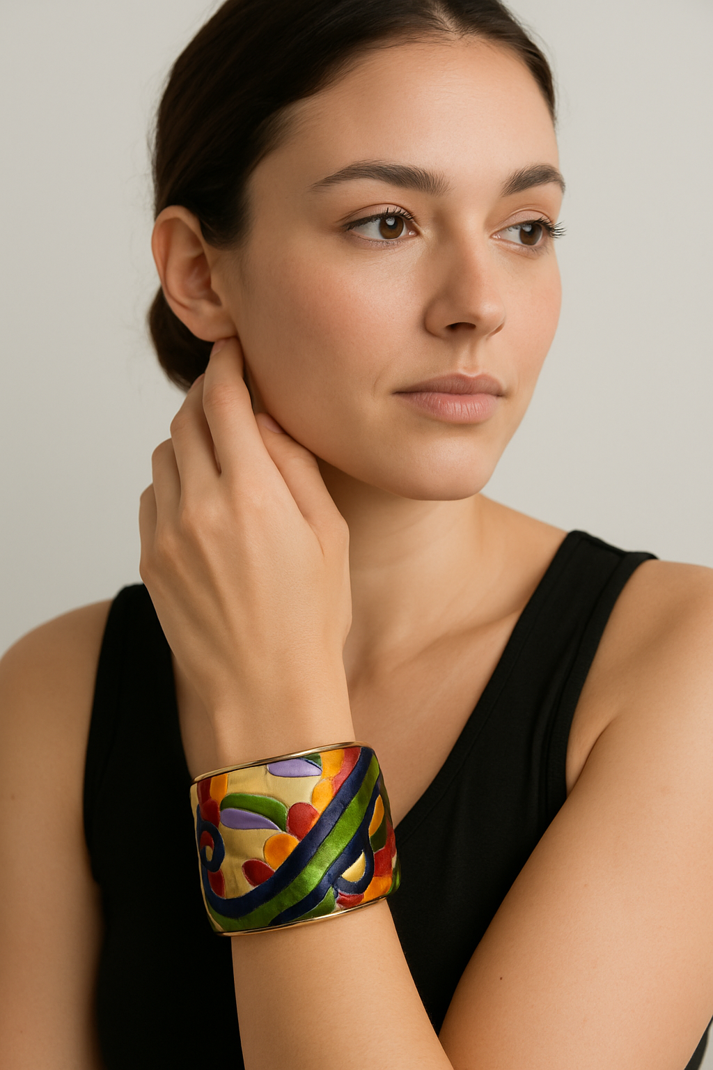 Briar - Custom Stamped Cuff Bracelet