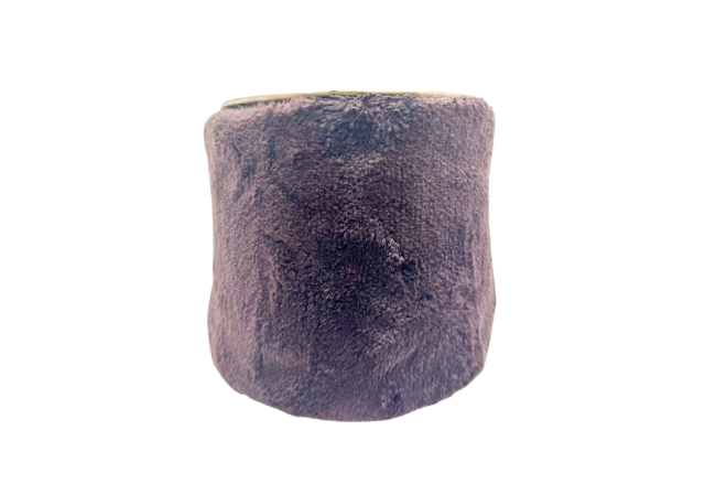 Pansy Purple Two-Toned Velvet Cuff Bracelet