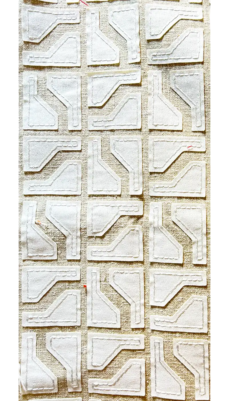 Ivy - Custom Stamped White Brass Cuff Bracelet