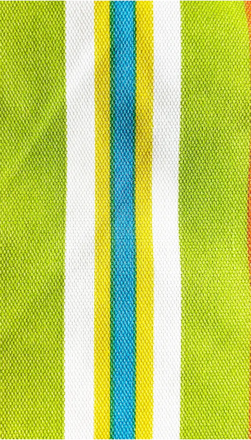 Jane - Custom Stamped Green Striped Brass Cuff Bracelet