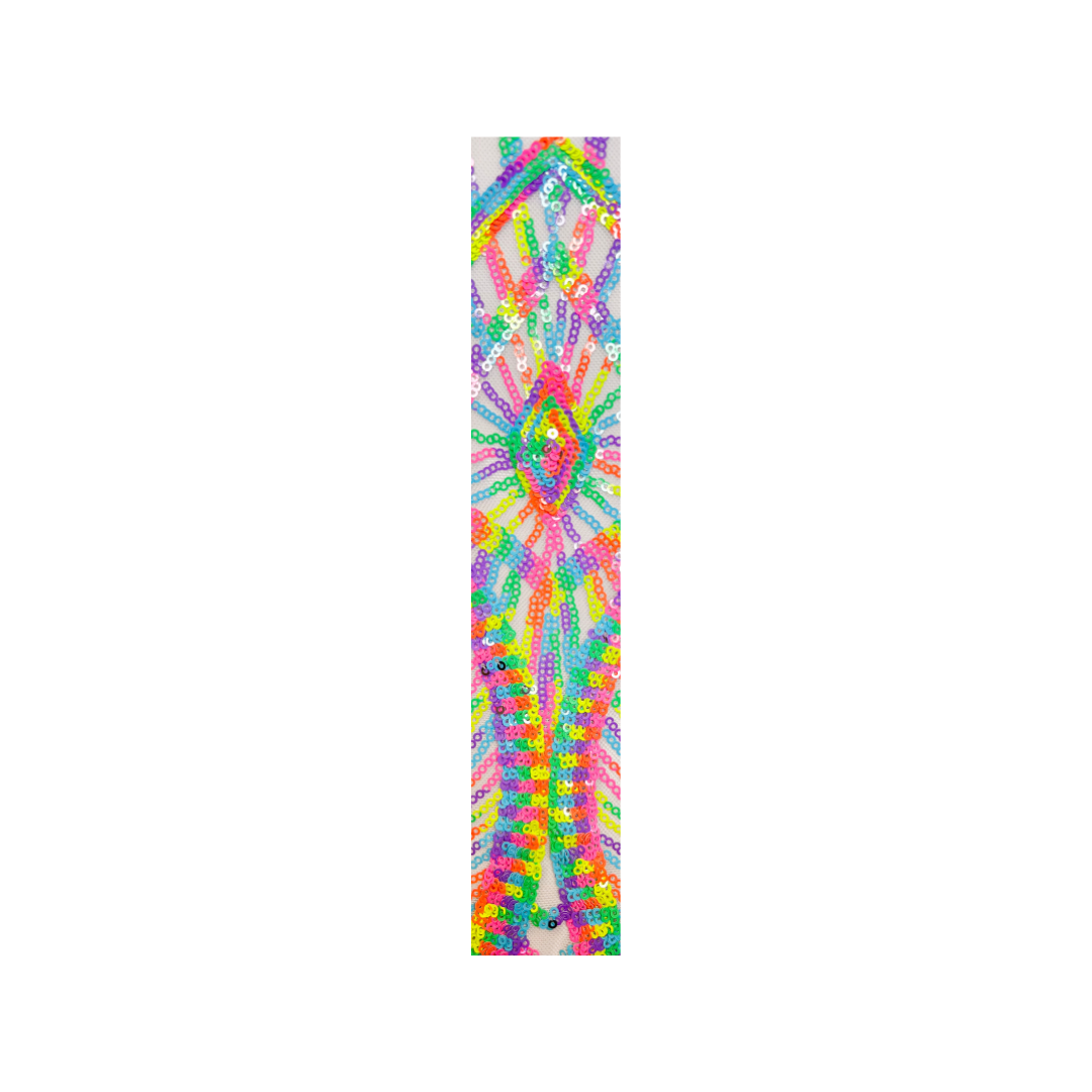Mardi Gras Queen - Custom Stamped Cuff Bracelet