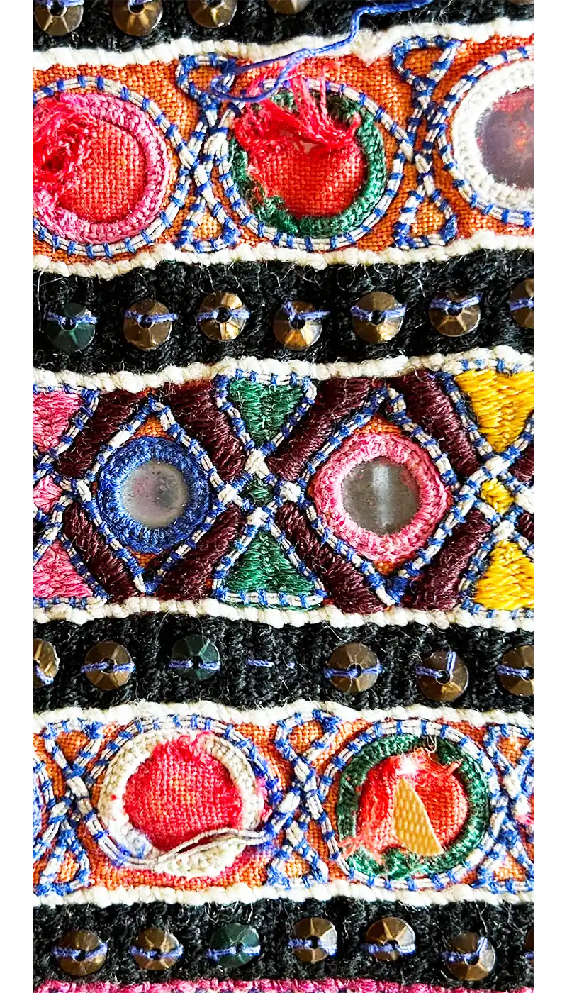 Rosalind - Custom Stamped Brass Cuff Bracelet