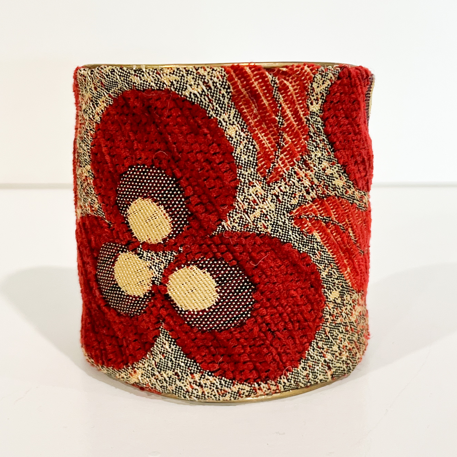 Rowan - Red Brass Cuff Bracelet