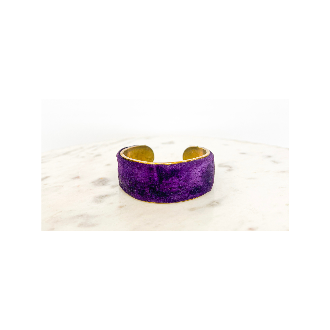 Sigal - Purple Cuff Bracelet
