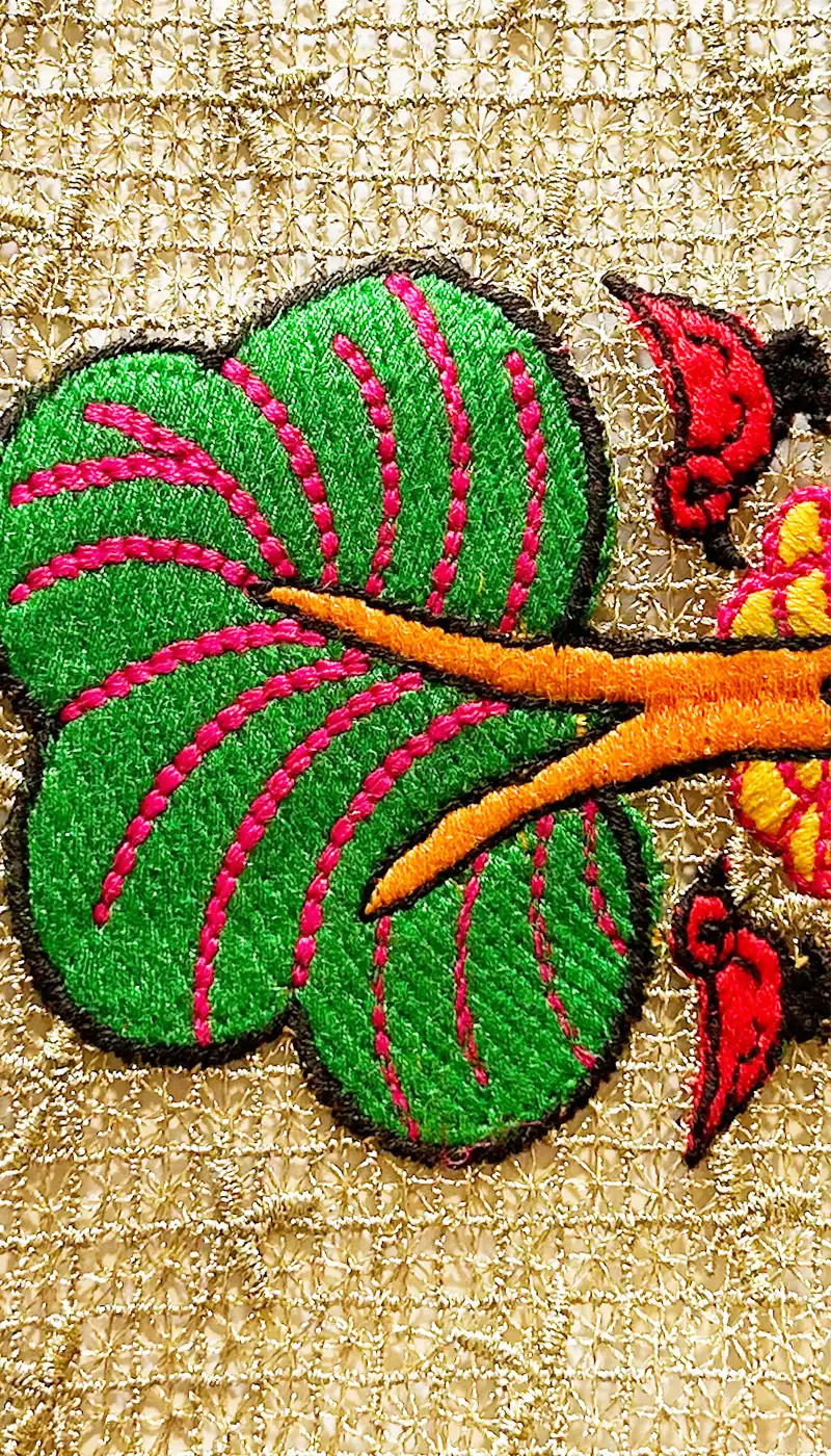 Heritage Threads - Vintage Custom Stamped Brass Bracelet Cuff