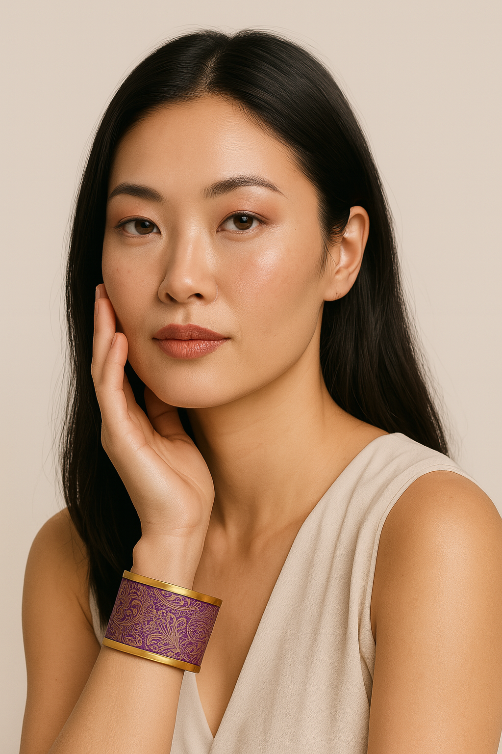 Great to be Queen - Custom Stamped Cuff Bracelet