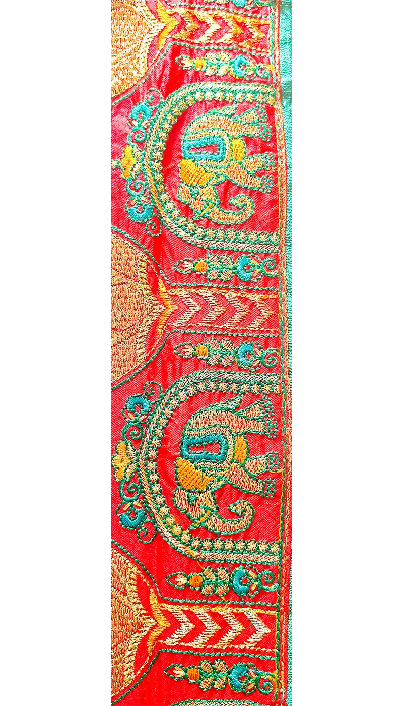 Zelda - Custom Stamped Brass Cuff Bracelet