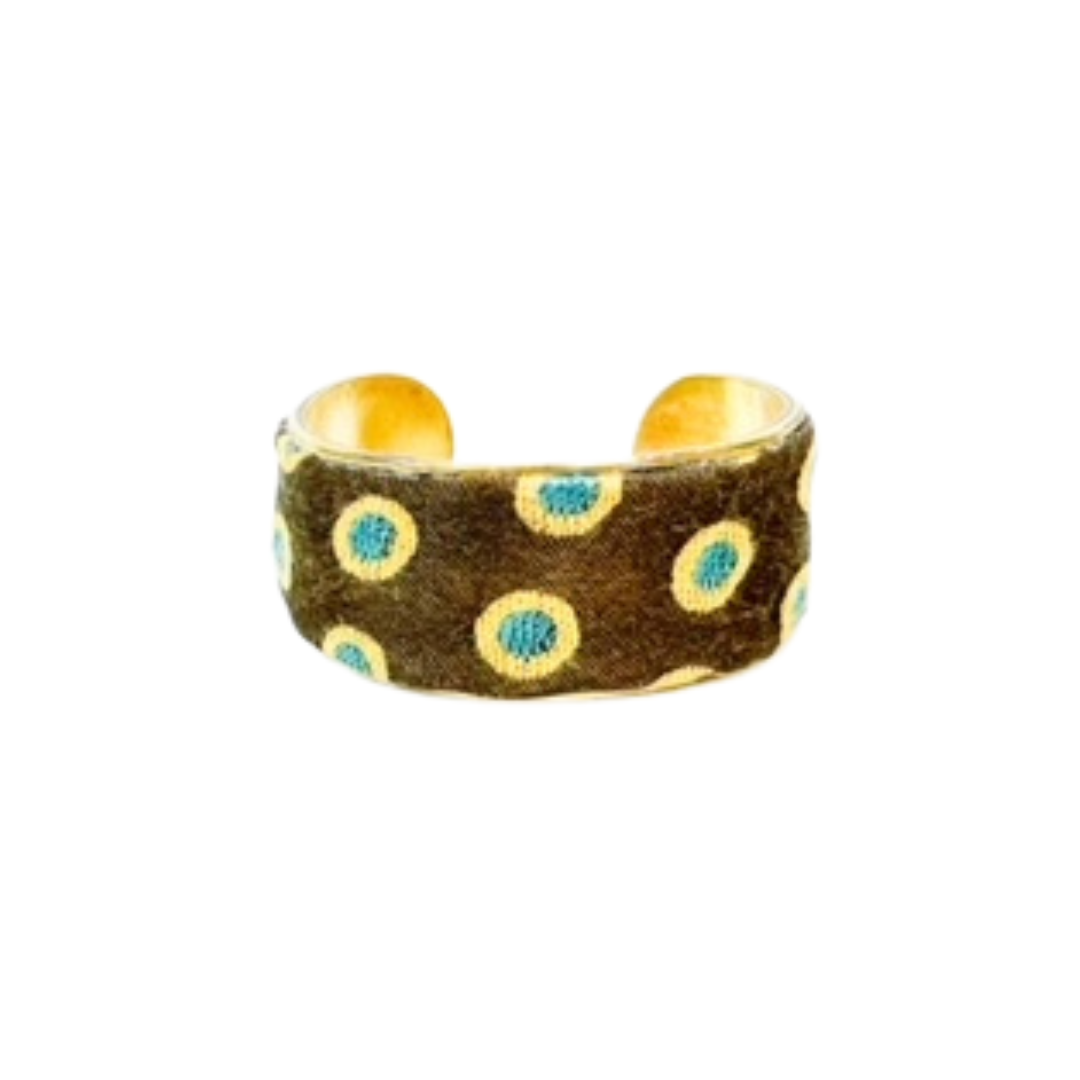 Ellison - Brass Cuff Bracelet (1 in)