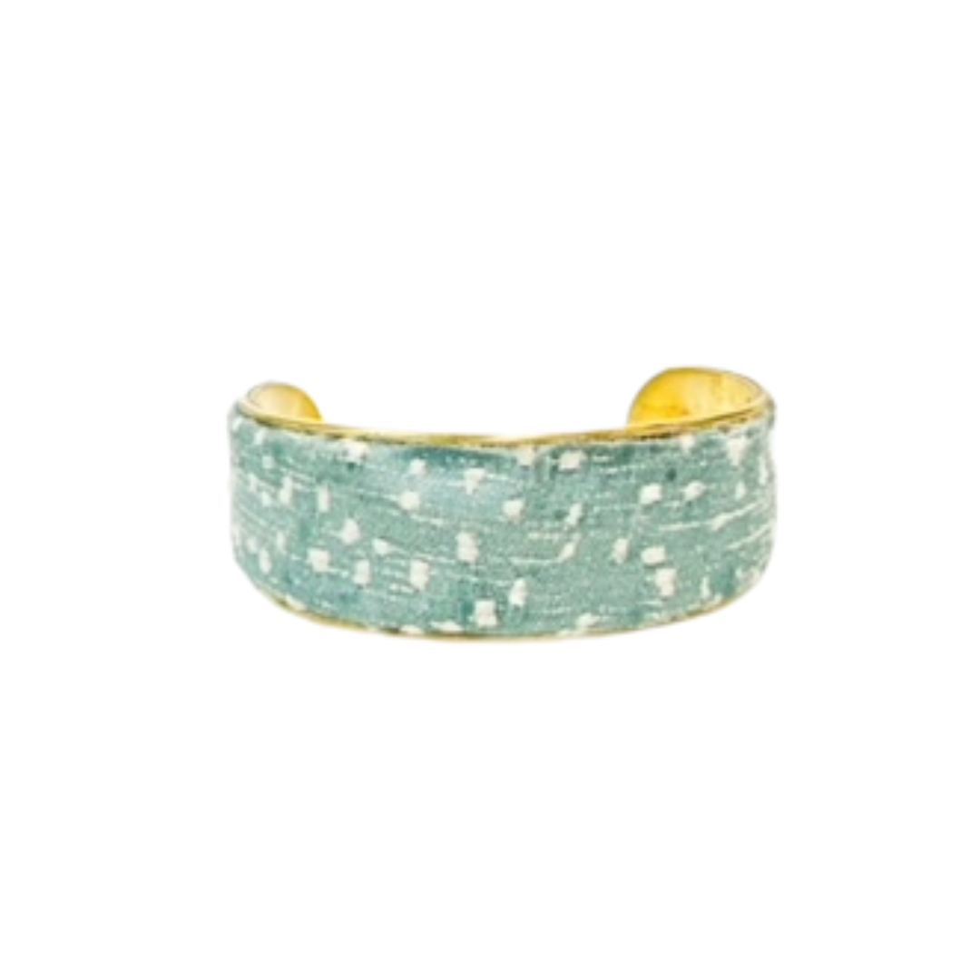 Lydia - Brass Cuff Bracelet