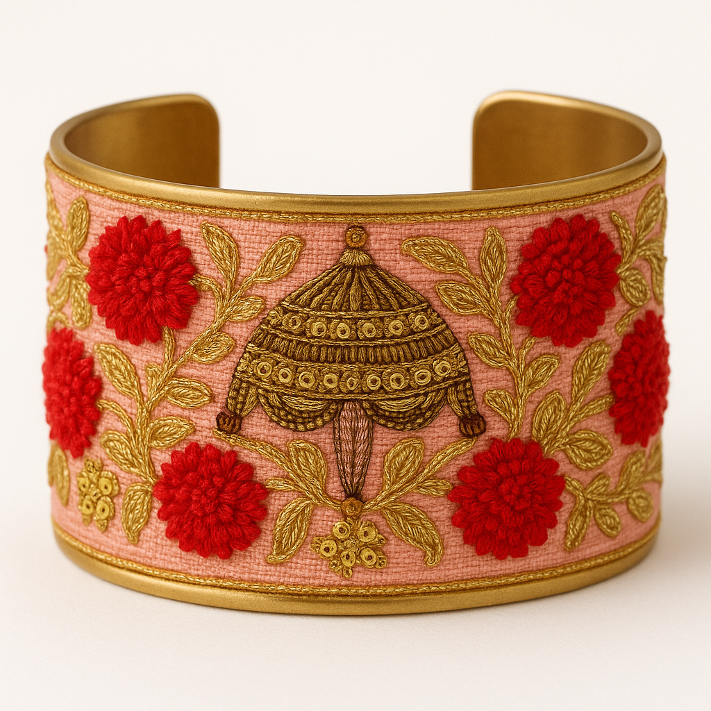 Kori - Custom Stamped Cuff bracelet